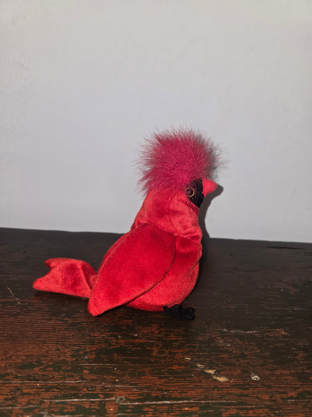 Ty Beanie Baby “Cardinal” Plush – Vintage Red Bird Collectible