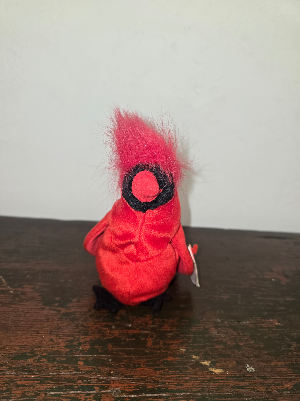 Ty Beanie Baby “Cardinal” Plush – Vintage Red Bird Collectible