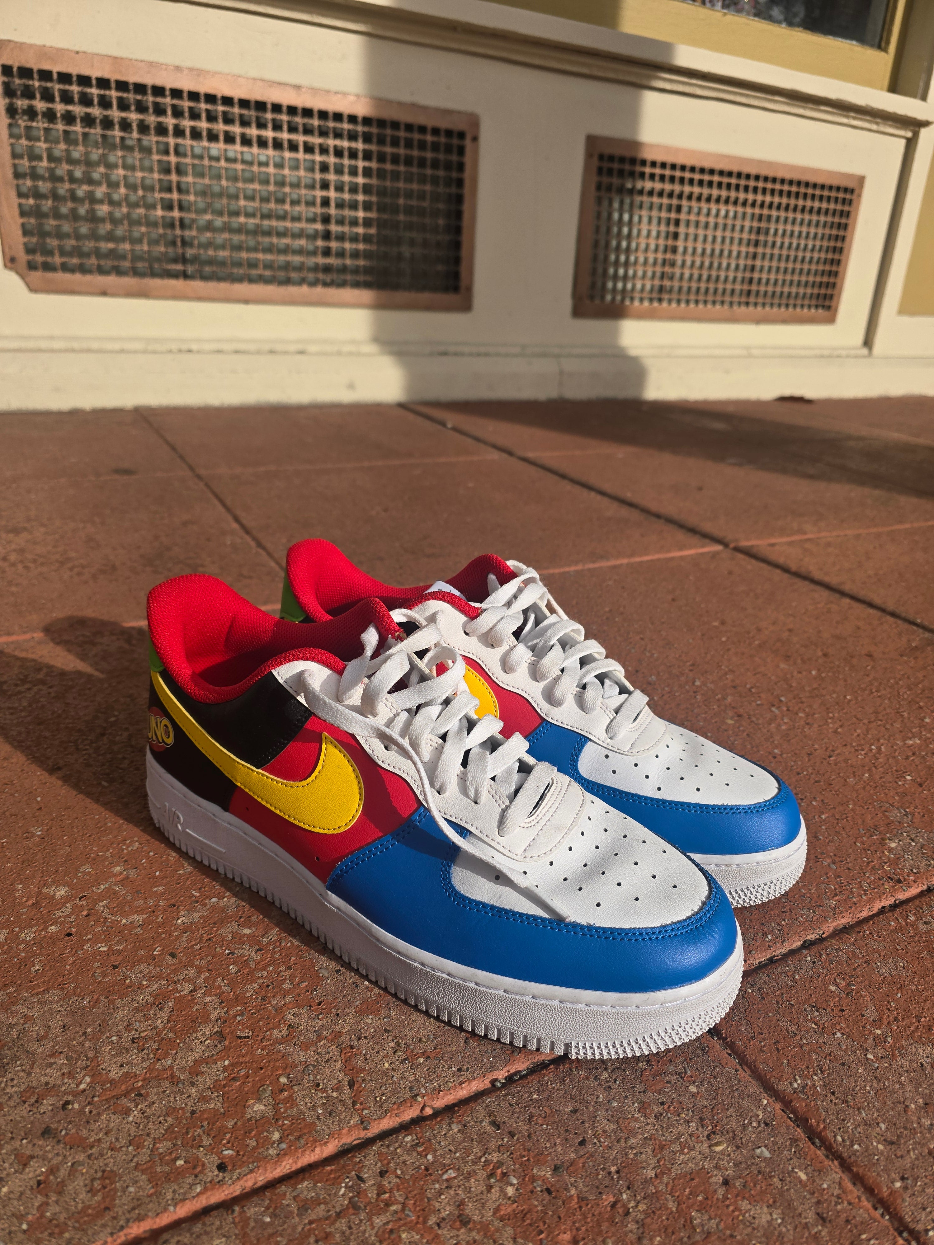 Nike Air Force 1 “UNO” – Limited Edition Colorway (Men’s)