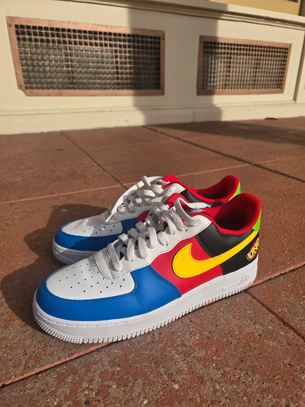 Nike Air Force 1 “UNO” – Limited Edition Colorway (Men’s)