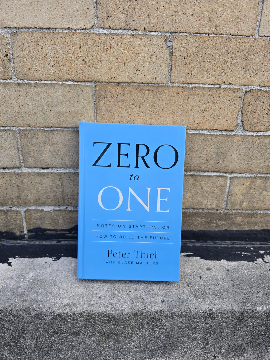 Zero to One – Notes on Startups & How to Build the Future (Peter Thiel) - Hardcover